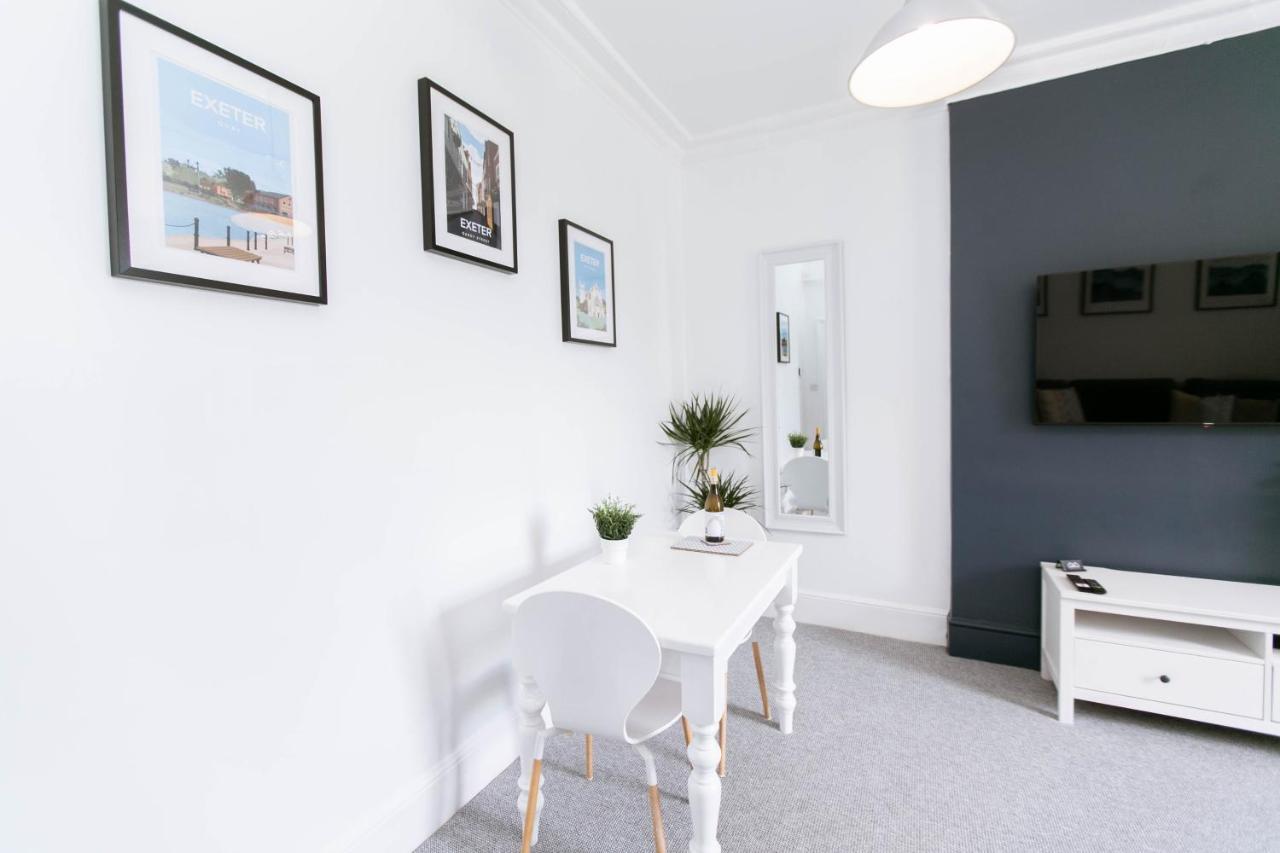 Spacious Apartment, Free Parking, Central Location Near To Uni, Hospital, Town Exeter Exteriér fotografie